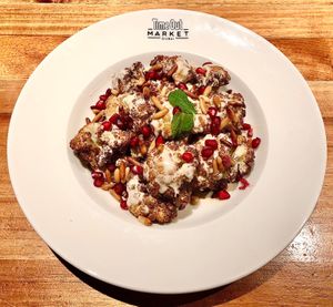 Tahini cauliflower  at Three by Eva - Time Out Market in Dubai