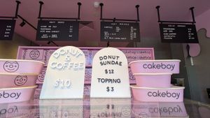  at Cakeboy Donuts in Glenelg