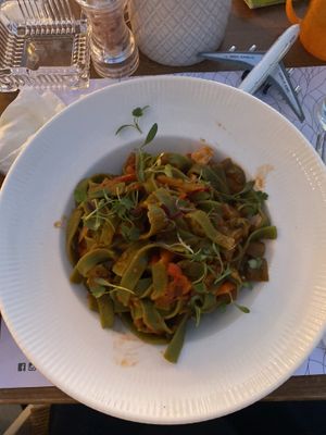 Vegetable pasta   at Noma - Latchi in Paphos