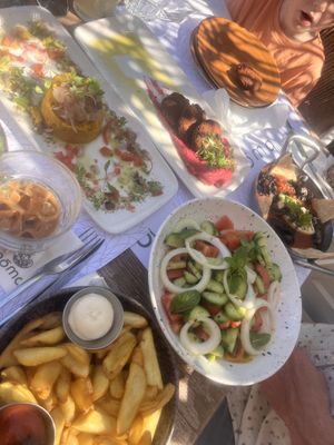 They have choice of oat milk, coconut, almond or soya   at Noma - Latchi in Paphos