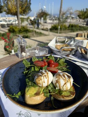 Avocado breakfast  at Noma - Latchi in Paphos