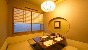 Restaurant Interior at Yuba & Tofu Restaurant Umenohana Honmachi - 梅の花 本町店 in Osaka