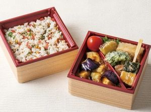 Vegan Bento

Enjoy our vegan bento at home, made with soy meat and fresh vegetables. at Yuba & Tofu Restaurant Umenohana Honmachi - 梅の花 本町店 in Osaka