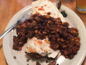 rhino roll burrito at Main Street Bistro in New Paltz