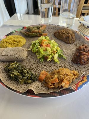   at Amen Cafe Eritrean And Ethiopian Restaurant in San Antonio