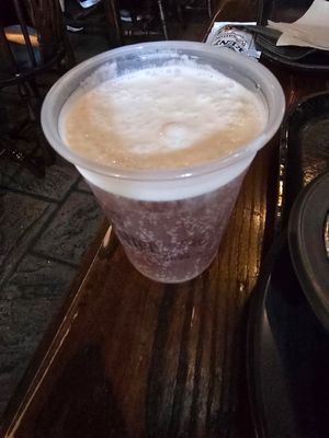 Non-Dairy Butterbeer at Three Broomsticks  in Universal City