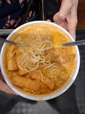 Superb. Just love the wokwhey smell.
The laksa was also fantastic.
Portion was big. 
If you're hungry, this potion can top up your tank. at e Veg - 益素食 - Sembawang in North Singapore