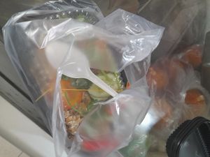 My take away vegan food at Khai Tâm in Ho Chi Minh City