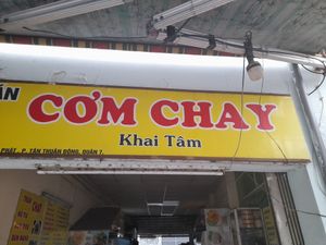 Name. Address at Khai Tâm in Ho Chi Minh City