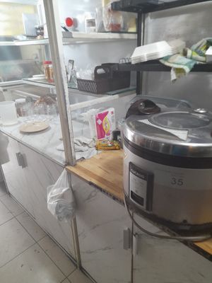 Kitchen area at Khai Tâm in Ho Chi Minh City
