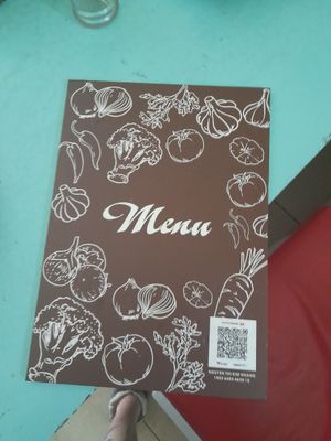 Menu at Khai Tâm in Ho Chi Minh City