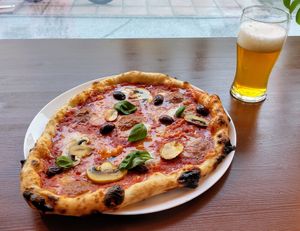 Oh what a pizza at FLIP - Vegan Pizza in Tampere