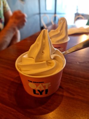 They also sell really good vegan soft ice! at FLIP - Vegan Pizza in Tampere