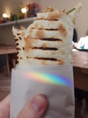 falafel! at RAnDOM - Dyadya Fadi in St Petersburg