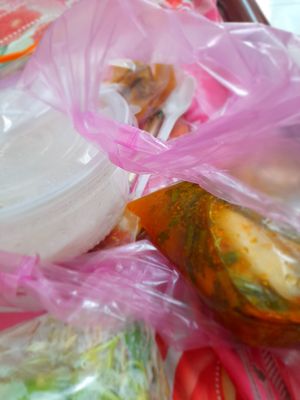 My take away packaging at Hu Tiu- Nui in Ho Chi Minh City