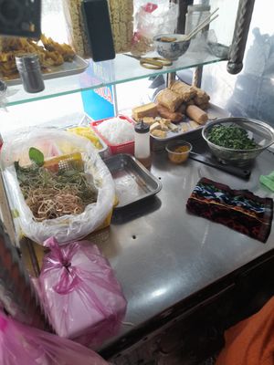 Kitchen area at Hu Tiu- Nui in Ho Chi Minh City