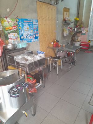 Dining area at the back at Hu Tiu- Nui in Ho Chi Minh City