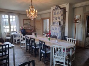 The building was constructed in the 1700s and has a fascinating vintage look. at Sturehofs Slottscafé in Norsborg