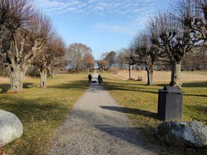 The view from the castle on the Mälaren at Sturehofs Slottscafé in Norsborg