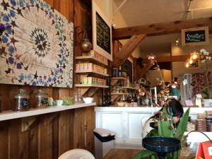 tea and coffee bar at The Bee in West Palm Beach