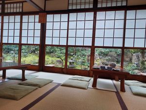 Inside at Kazariya in Kyoto