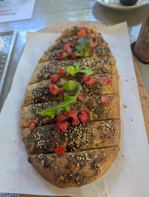 Zaatar Manoushe at Hob House in Nairobi