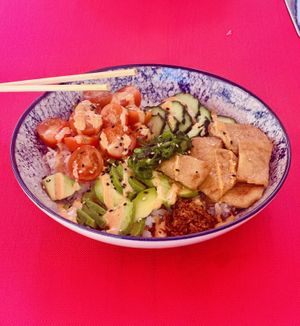 This vegetarian dish was seriously delicious 🙏🏽  at Mayu Cosina Fusian Asiatica in Aguilas