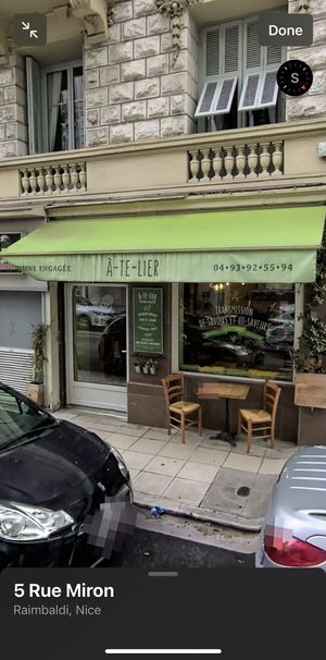   at Vêjé Viver Bem  in Nice