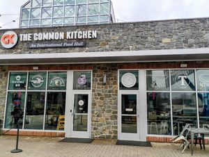 Also has nice outdoor seating at The Common Kitchen  in Columbia