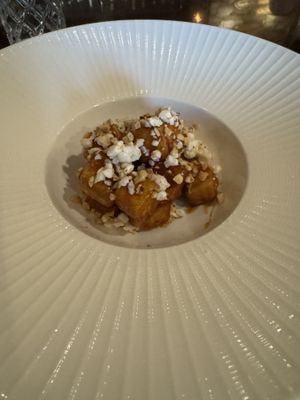 Korean tofu  at 15 Church in Saratoga Springs