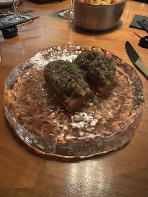 Vegan Amuse Bouche of the evening  at 15 Church in Saratoga Springs