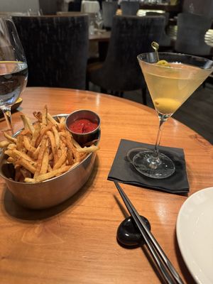 Fries  at 15 Church in Saratoga Springs