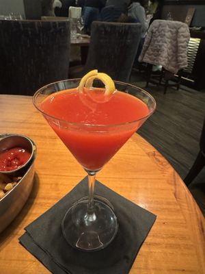 Martini  at 15 Church in Saratoga Springs