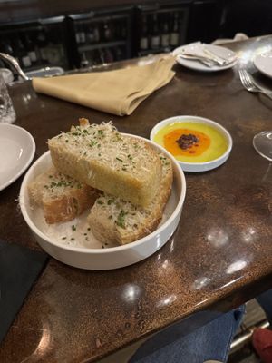 Vegan bread  at 15 Church in Saratoga Springs