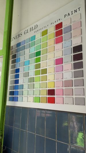 colour scheme at Die Raumtapeterie in Dusseldorf