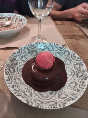 Dessert, amazing. The rest was eaten before pictures at Tomates Verdes Fritos in Cuenca