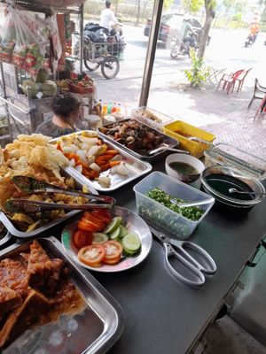Stall at Thiên Ý in Ho Chi Minh City