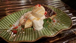 Baked cheesecake  at Natural Cafe in Gifu