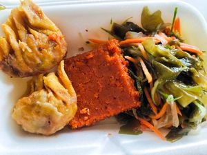 Take away some of my favorite dishes at Kwan Tzi Zhai Vegetarian Cuisine 觀自齋 - Geylang in Central Singapore