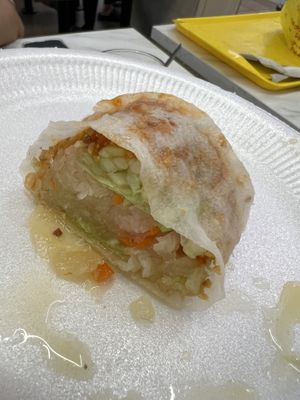 Popiah 8-1  at Kwan Tzi Zhai Vegetarian Cuisine 觀自齋 - Geylang in Central Singapore