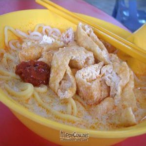 Laksa @ SGD$2 at Kwan Tzi Zhai Vegetarian Cuisine 觀自齋 - Geylang in Central Singapore