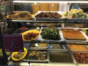 cai fan selection  at Kwan Tzi Zhai Vegetarian Cuisine 觀自齋 - Geylang in Central Singapore