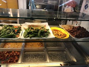 cai fan selection  at Kwan Tzi Zhai Vegetarian Cuisine 觀自齋 - Geylang in Central Singapore