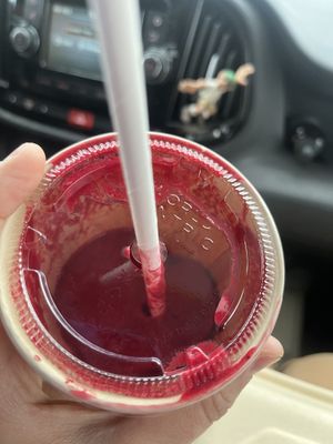 Beetnik smoothie  at Healthy Being Juicery in Jackson