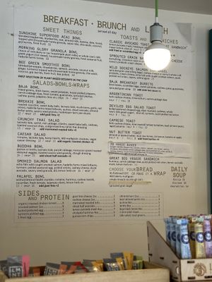 Menu  at Healthy Being Juicery in Jackson