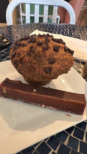 Twix and chocolate banana muffin at Healthy Being Juicery in Jackson