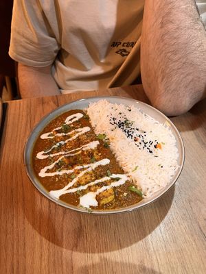 Tikka masala   at Oh My Vegan in Madrid