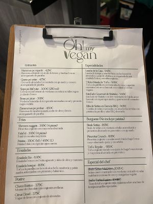   at Oh My Vegan in Madrid