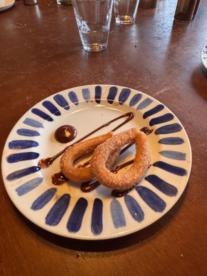 Churros  at Los Tontos Mexican Cantina in Zemst
