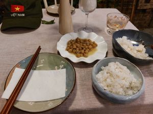 Braised chickpeas at Komorebivegan in Da Nang